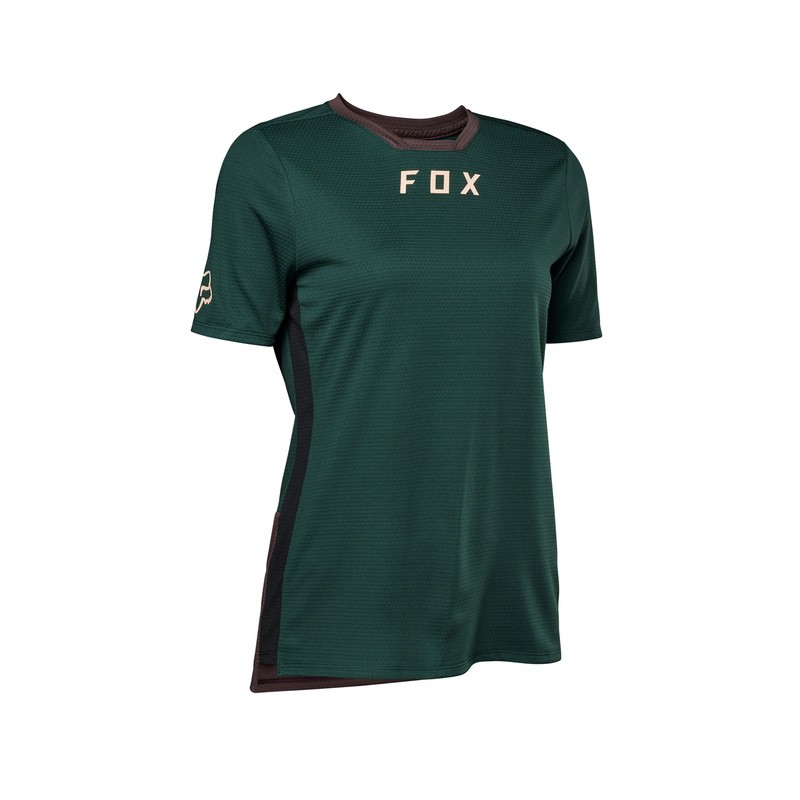 KOSZULKA ROWEROWA FOX LADY DEFEND EMERALD  ENDURO CROSS