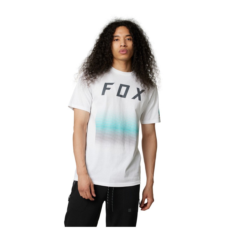 T-SHIRT FOX FGMNT PREM OPTIC WHITE  ENDURO CROSS