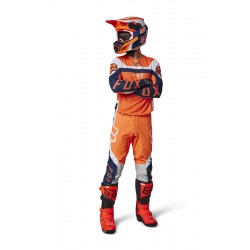 SPODNIE FOX FLEXAIR EFEKT FLUO ORANGE  ENDURO CROSS