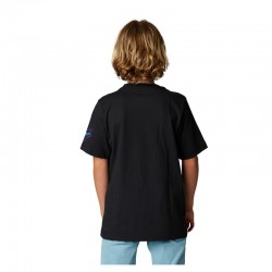 T-SHIRT FOX JUNIOR VIZEN BLACK  ENDURO CROSS