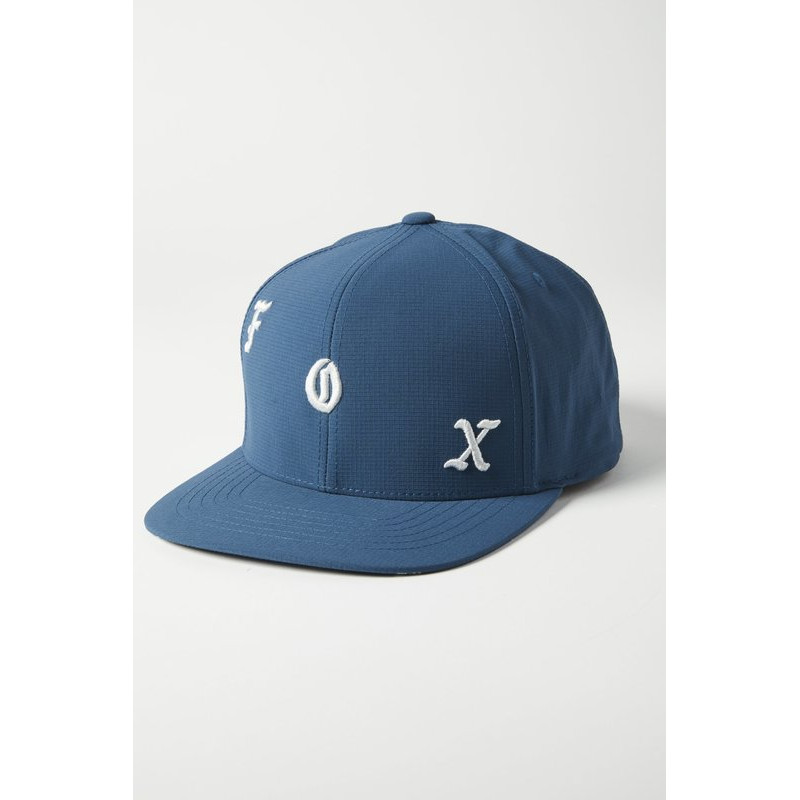 CZAPKA Z DASZKIEM FOX CHOP SHOP SNAPBACK DARK INDIGO  ENDURO CROSS