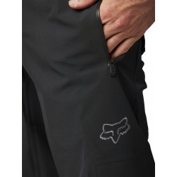 SPODNIE ROWEROWE FOX DEFEND 3L WATER BLACK  ENDURO CROSS