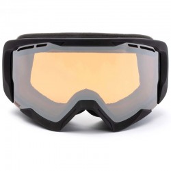 GOGLE IMX SNOW BLACK MATT/BLACK - SZYBA PODWÓJNA CLEAR + BROWN (1 SZYBA W ZESTAWIE) ENDURO CROSS