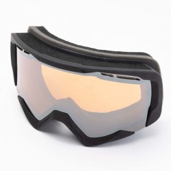 GOGLE IMX SNOW BLACK MATT/BLACK - SZYBA PODWÓJNA CLEAR + BROWN (1 SZYBA W ZESTAWIE) ENDURO CROSS