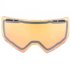GOGLE IMX SNOW BLACK MATT/BLACK - SZYBA PODWÓJNA CLEAR + BROWN (1 SZYBA W ZESTAWIE) ENDURO CROSS