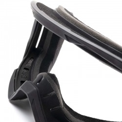 GOGLE IMX SNOW BLACK MATT/BLACK - SZYBA PODWÓJNA CLEAR + BROWN (1 SZYBA W ZESTAWIE) ENDURO CROSS