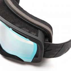 GOGLE IMX SNOW BLACK MATT/BLACK - SZYBA PODWÓJNA GOLD IRRIDIUM + BROWN(1 SZYBA W ZEST.) ENDURO CROSS