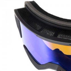 GOGLE IMX SNOW BLACK MATT/BLACK - SZYBA PODWÓJNA GREEN IRRIDIUM + BROWN (1 SZYBA W ZEST.) ENDURO CROSS