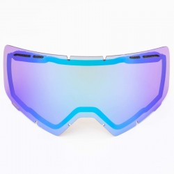 GOGLE IMX SNOW BLACK MATT/BLACK - SZYBA PODWÓJNA GREEN IRRIDIUM + BROWN (1 SZYBA W ZEST.) ENDURO CROSS