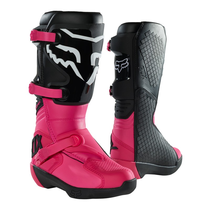 BUTY FOX LADY COMP BLACK/PINK  (WKŁADKA 240 MM) ENDURO CROSS