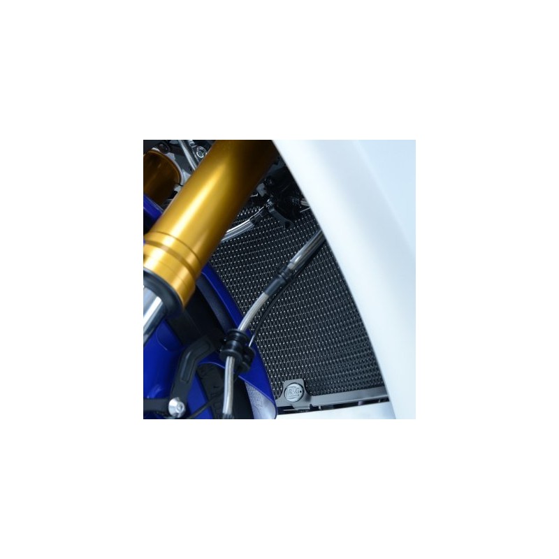 OSŁONA CHŁODNICY RG RACING YAMAHA YZF-R1 15-/R1M 15-19/MT-10, BLACK