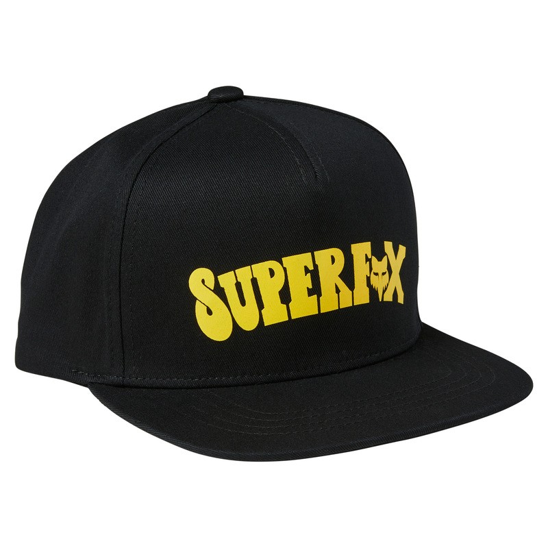 CZAPKA Z DASZKIEM FOX JUNIOR SUPR TRIK SNAPBACK BLACK  ENDURO CROSS