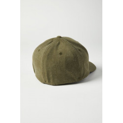 CZAPKA Z DASZKIEM FOX CLOUDED FLEXFIT 2.0 OLIVE GREEN  ENDURO CROSS