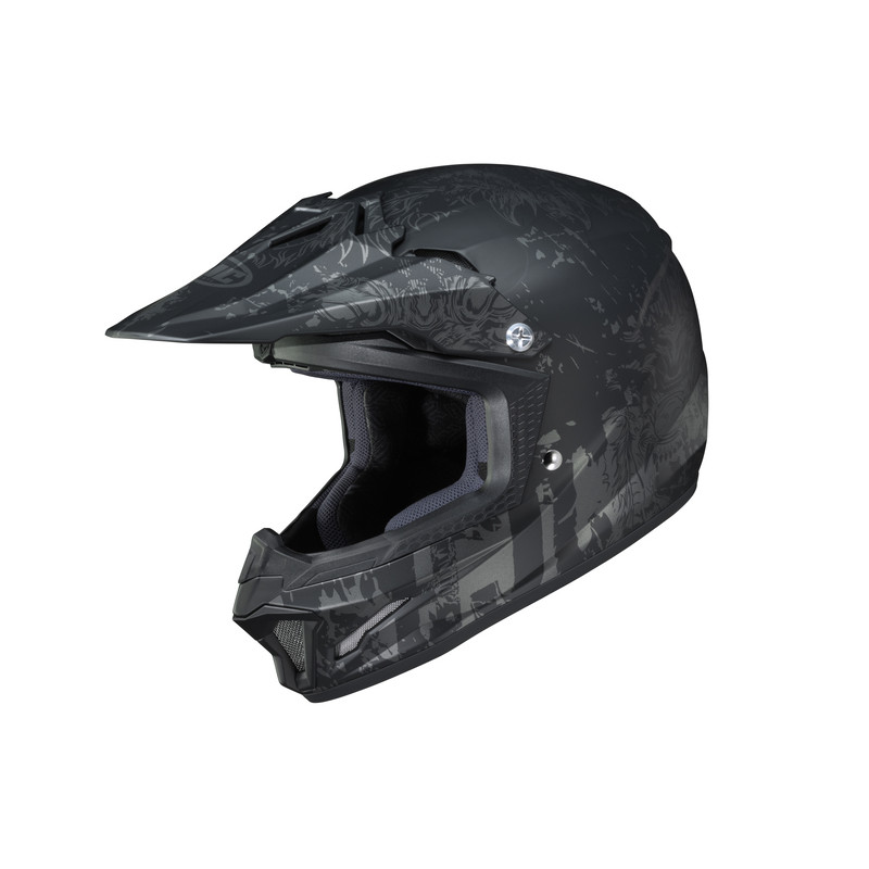 KASK HJC JUNIOR CL-XY II CREEPER BLACK/GREY 