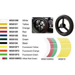 REFLECTIVE STICKER KEITI WHITE