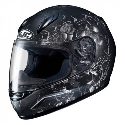 KASK HJC JUNIOR CL-Y VELA BLACK/GREY 