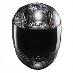 KASK HJC JUNIOR CL-Y VELA BLACK/PINK 