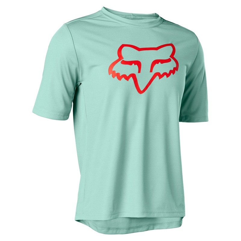KOSZULKA ROWEROWA FOX JUNIOR RANGER EUCALYPTUS  ENDURO CROSS