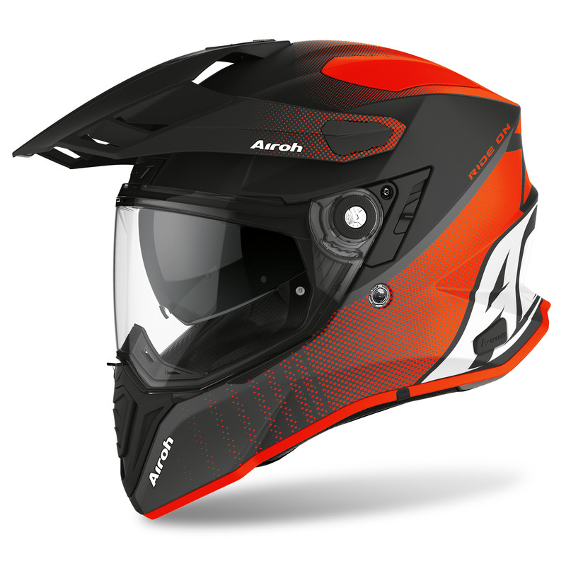 KASK AIROH COMMANDER PROGRESS ORANGE MATT 