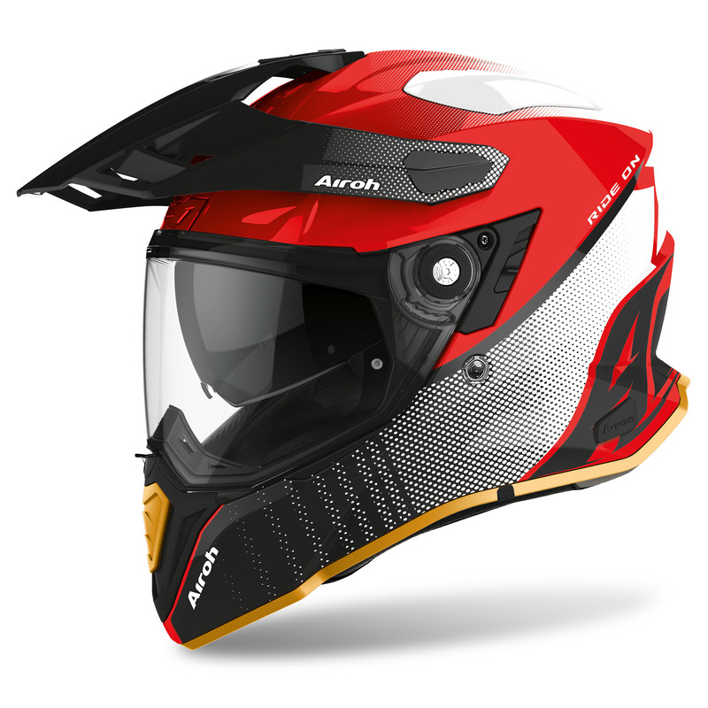 KASK AIROH COMMANDER PROGRESS LIMITED RED GLOSS EDITION 