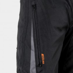 SPODNIE TEKSTYLNE OZONE VULCAN BLACK (DŁUGA NOGAWKA) 