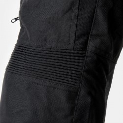 SPODNIE TEKSTYLNE OZONE VULCAN BLACK (DŁUGA NOGAWKA) 