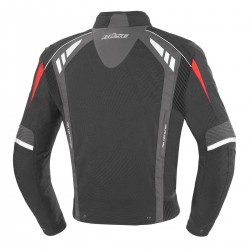 Kurtka motocyklowa BUSE B.Racing Pro czarno-antracytowa L