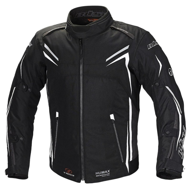 Kurtka motocyklowa BUSE Mugello czarna 