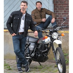 Kurtka motocyklowa BUSE Blackpool czarna  