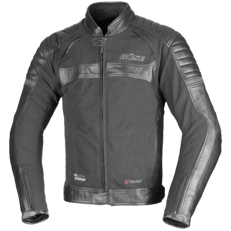 Kurtka motocyklowa BUSE Ferno czarna 