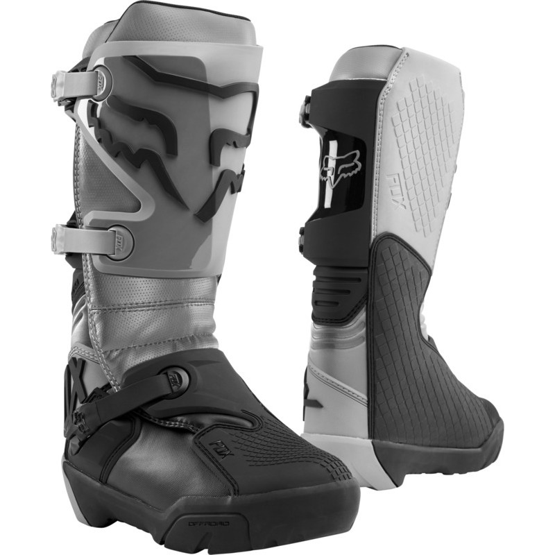 BUTY FOX COMP X GREY  (WKŁADKA 277MM) ENDURO CROSS