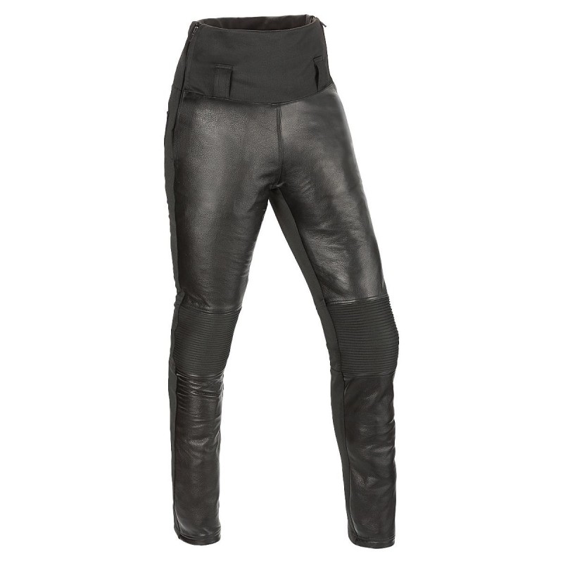 Legginsy skórzane BUSE Bella czarne 