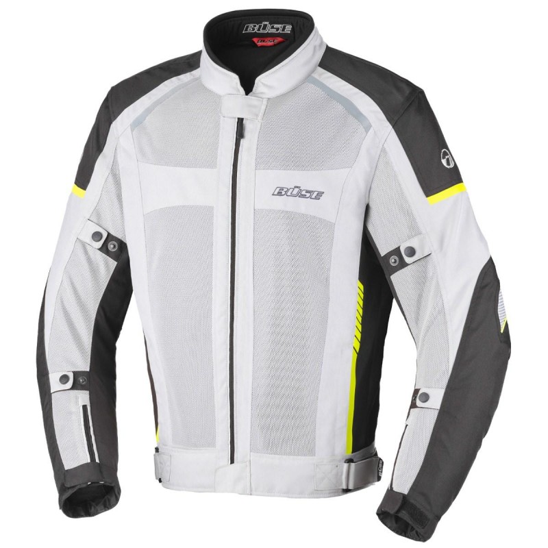 Kurtka motocyklowa BUSE Santerno jasnoszara 