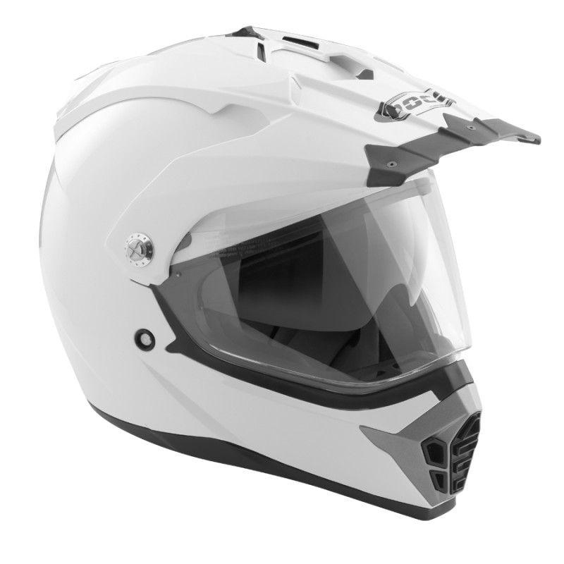 Kask motocyklowy ROCC 770 biały metalik