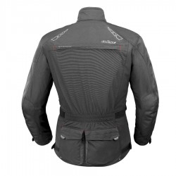 Kurtka motocyklowa BUSE Adventure STX czarno-szara