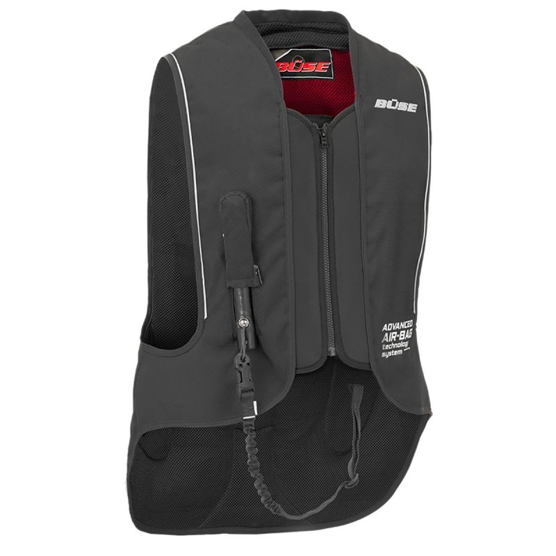 Kamizelka motocyklowa z poduszką powietrzną BUSE Airbag czarna 