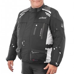 Kurtka motocyklowa BUSE Highland czarno-szara