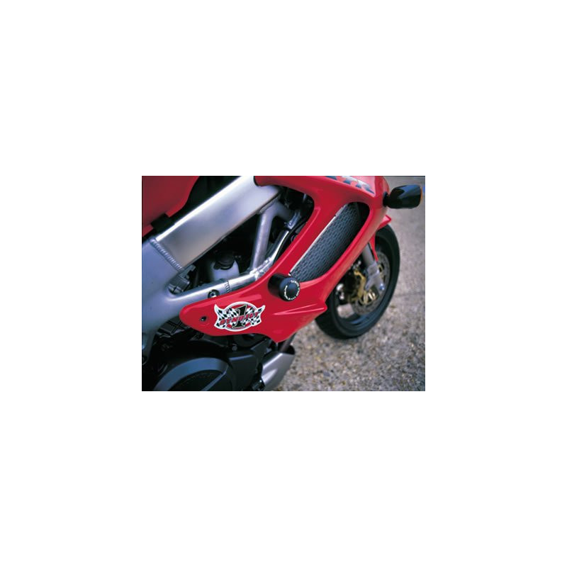 CRASHPADY CLASSIC RG RACING HONDA VTR1000 FIRESTORM BLACK