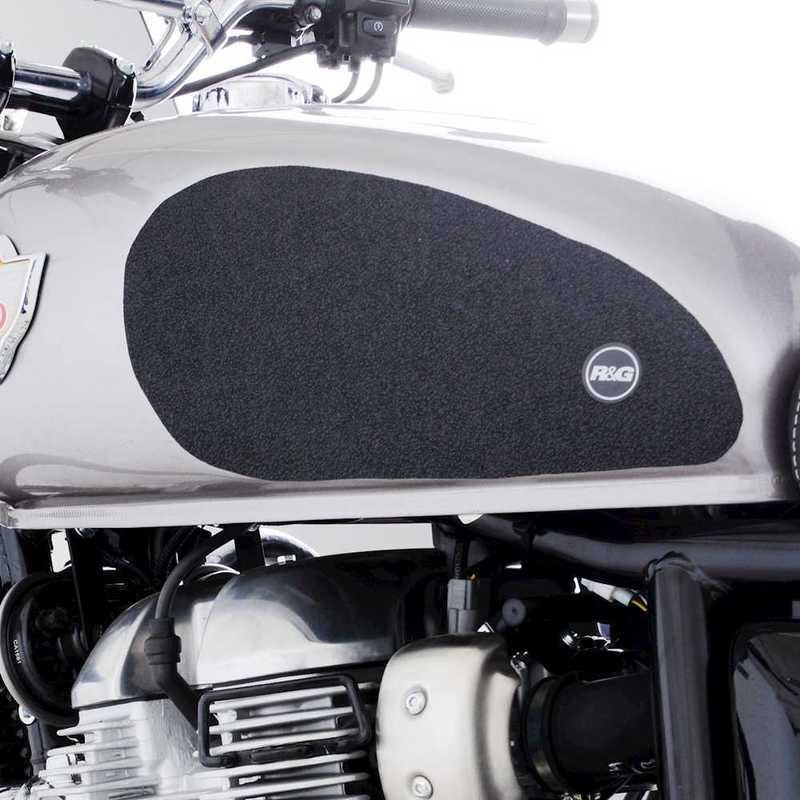 TANKPAD ANTYPOŚLIZGOWY 2 CZĘŚCI, ROYAL ENFIELD 650 INTERCEPTOR 19-, BLACK