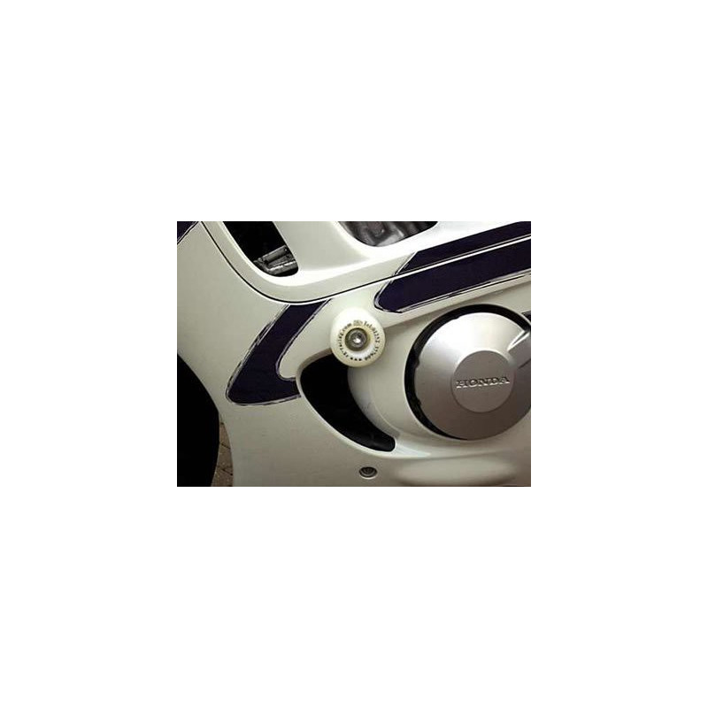 CRASHPADY CLASSIC RG RACING KAWASAKI ZX6R F1-F3 WHITE