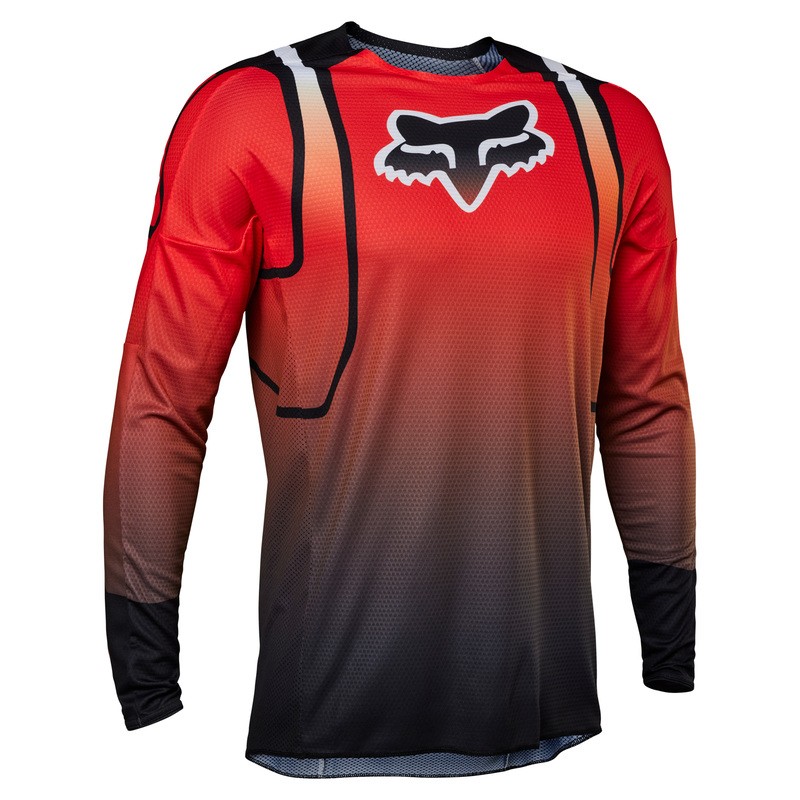 BLUZA FOX 360 VIZEN FLUO RED  ENDURO CROSS