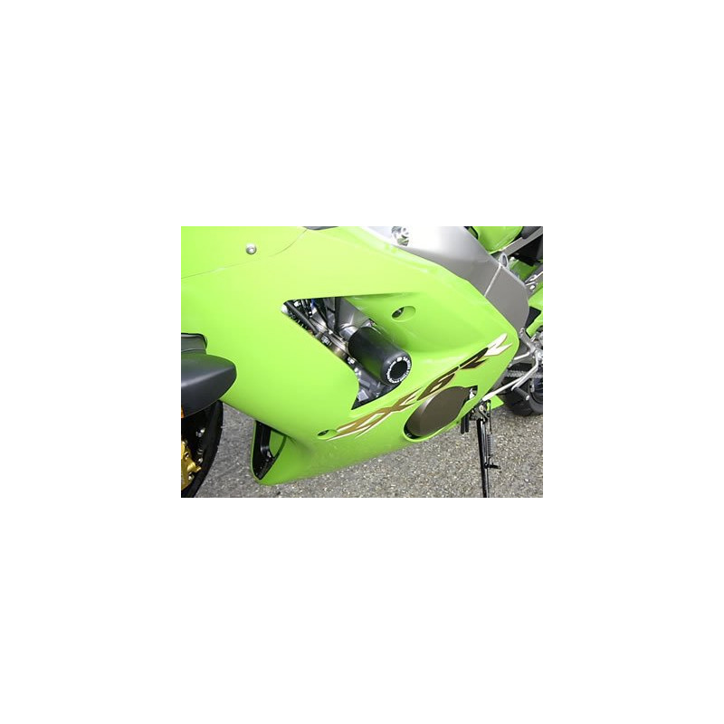 CRASHPADY CLASSIC RG RACING KAWA ZX636 03-04 BLACK