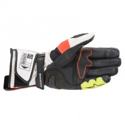 RĘKAWICE ALPINESTARS SP-2 V3 WHITE/RED FLUO BLACK 