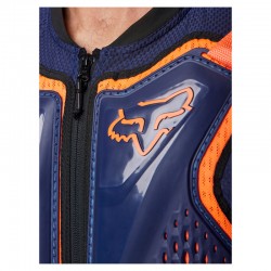 KOSZULKA Z OCHRANIACZAMI FOX TITAN SPORT NAVY  ENDURO CROSS