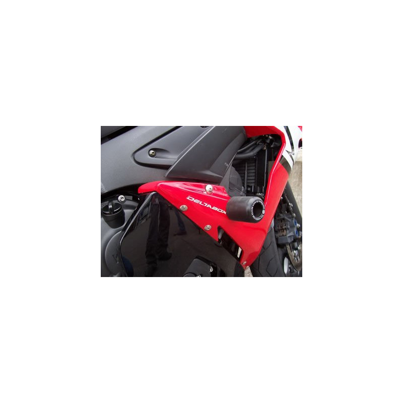 CRASHPADY CLASSIC RG RACING YAMAHA YZF-R6 03-05 BLACK