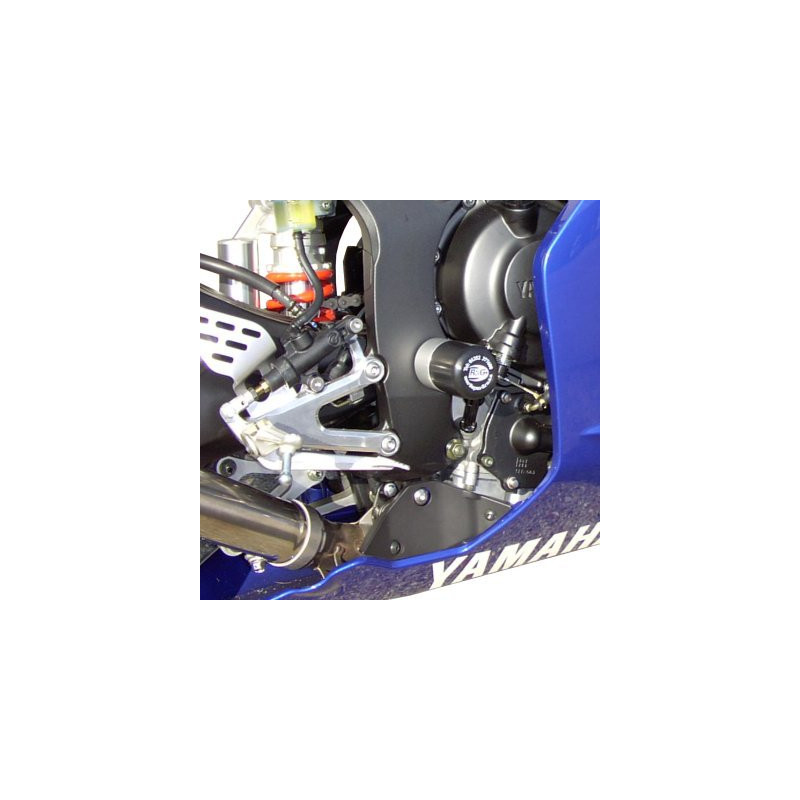 CRASHPADY CLASSIC RG RACING YAMAHA YZF-R6 LOWERS 03-05 BLACK