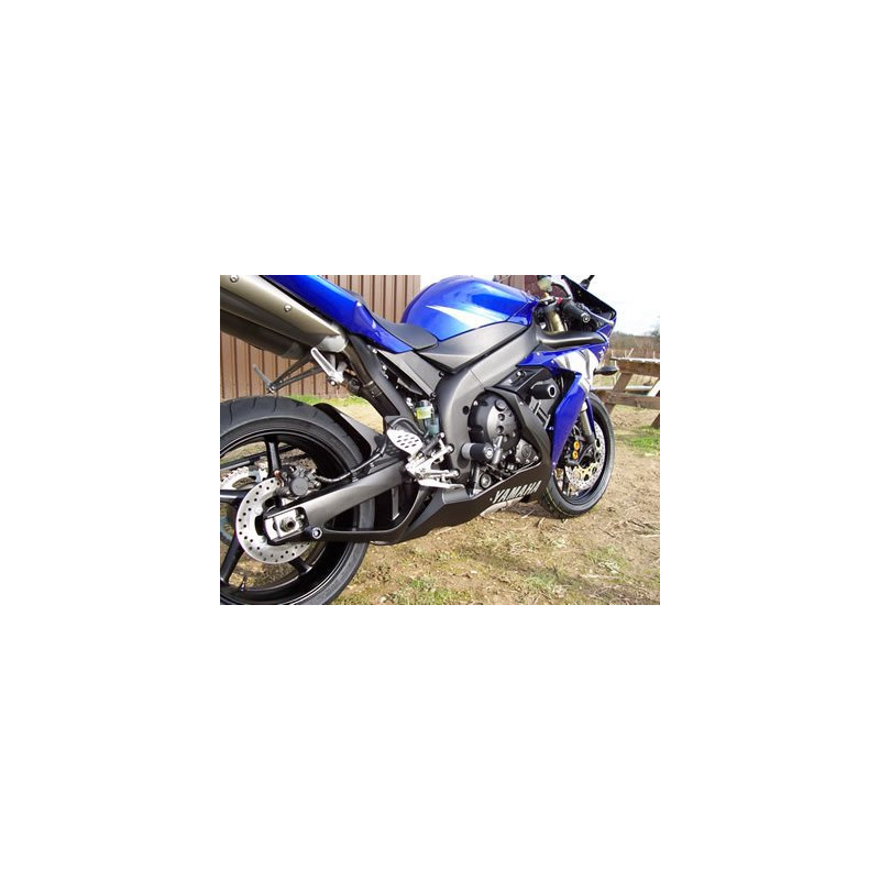 CRASHPADY CLASSIC RG RACING YAMAHA YZF-R1 LOWERS 04-06 BLACK