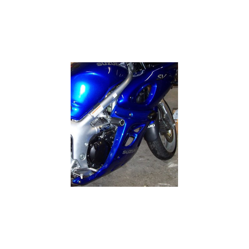 CRASHPADY CLASSIC RG RACING SUZUKI SV650 UP TO 02 NEW DESIGN BLACK