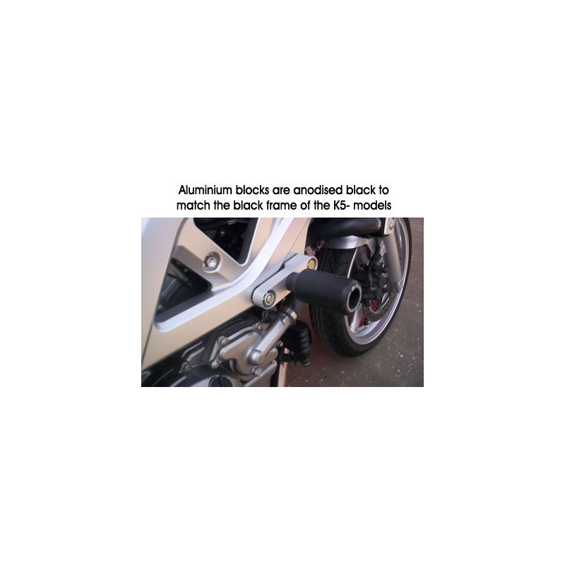 CRASHPADY CLASSIC RG RACING SUZUKI SV650 K5-K7 UNFAIRED/BIKINI FAIRING BLACK