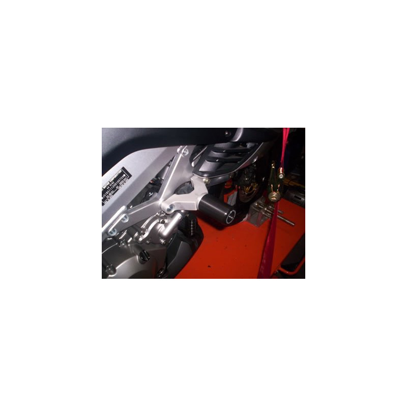 CRASHPADY CLASSIC RG RACING SUZUKI DL 1000 VSTROM/KAWASAKI KLV1000 UP TO 2005 BLACK